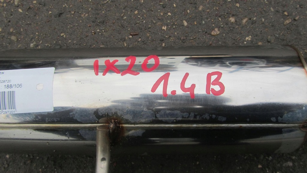 фото №5, Hyundai ix20 1.4b гаситель конечный 10-17 106