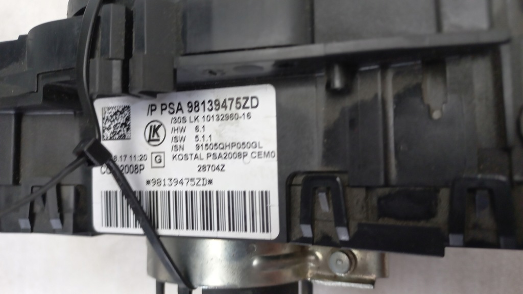 фото №12, Citroen c4 cactus перемикач перемикачі комбінований стрічка air bag