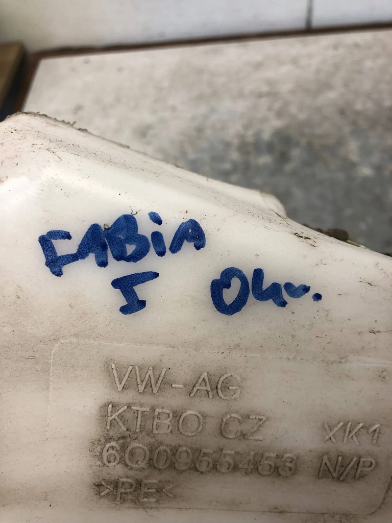 фото №5, Бачок омивача skoda fabia i 6q0955453