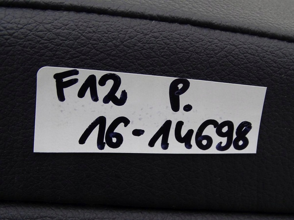 фото №5, Bmw 6 f12 cabrio 10-18 подголовник сиденье правый перед czarna кожа 728067803