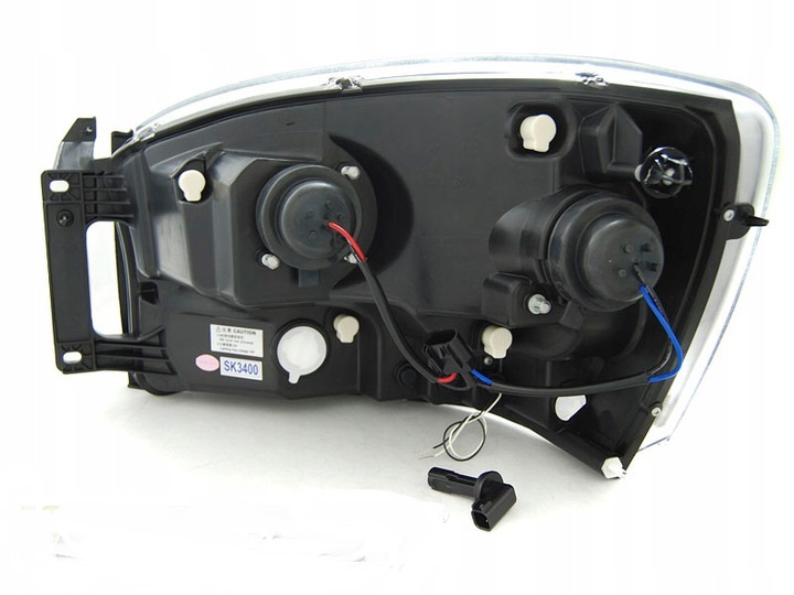 Фары dodge ram 06-08r led трубка  черный Цена