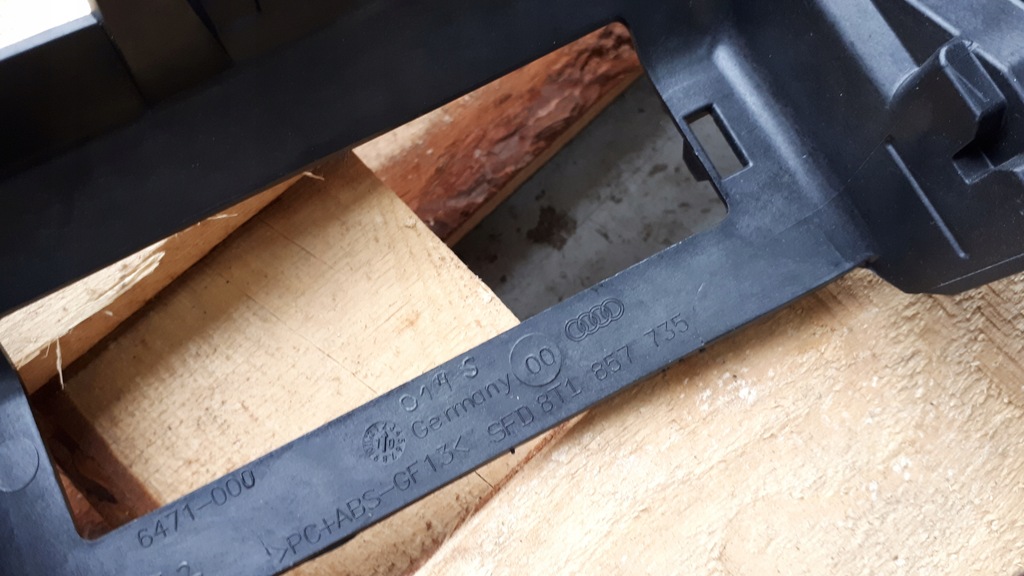 фото №7, S4 b8 a4 каркас кронштейн спідометра рамка mmi