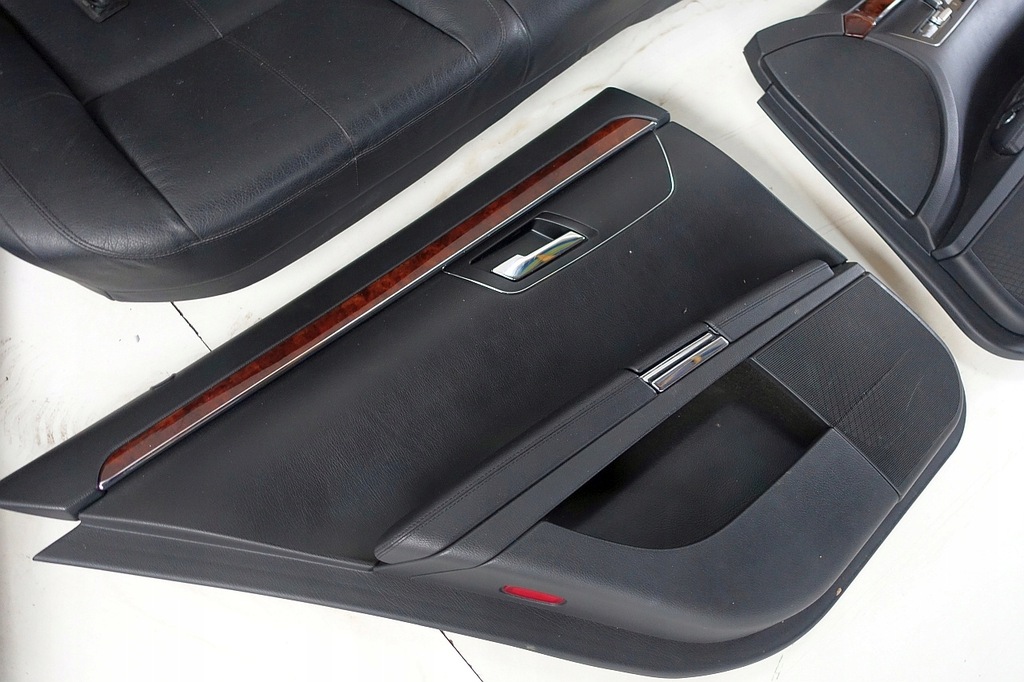 фото №8, Mercedes w221 обивка кожа сиденья обшивки сиденье