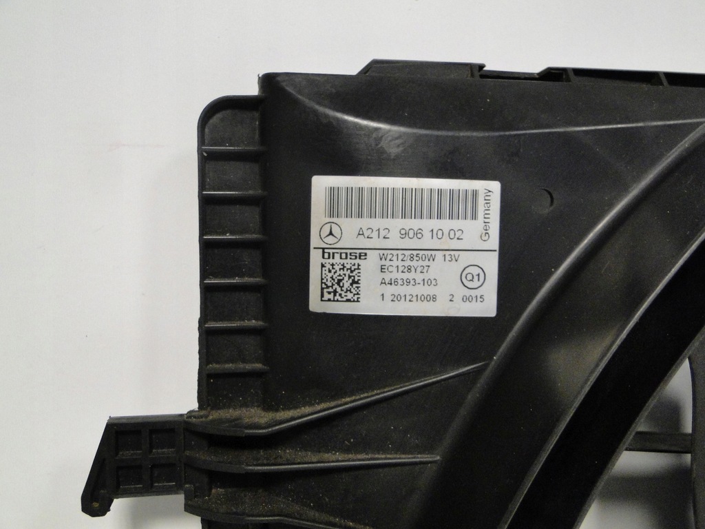 фото №8, Mercedes a klasa w176 176 вентилятор радиатор вентилятор 850w 45 amg