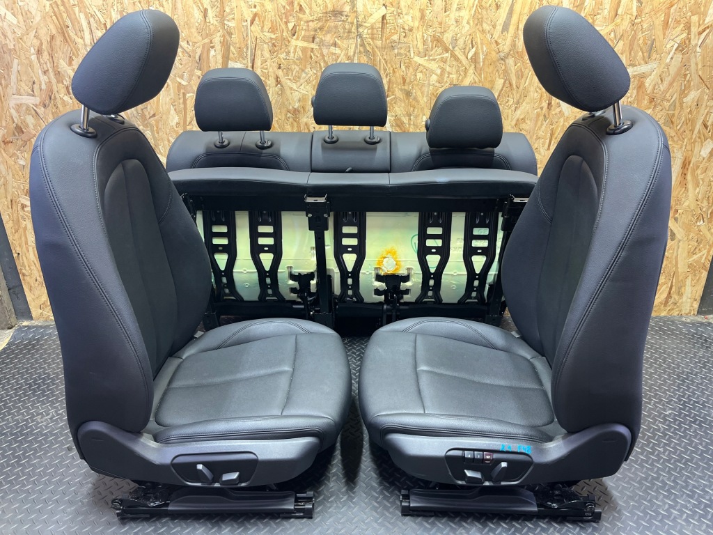 фото №12, Сидіння заднє сидіння обшивки europa czarna шкіра підігрів пам'ять bmw x1 f48