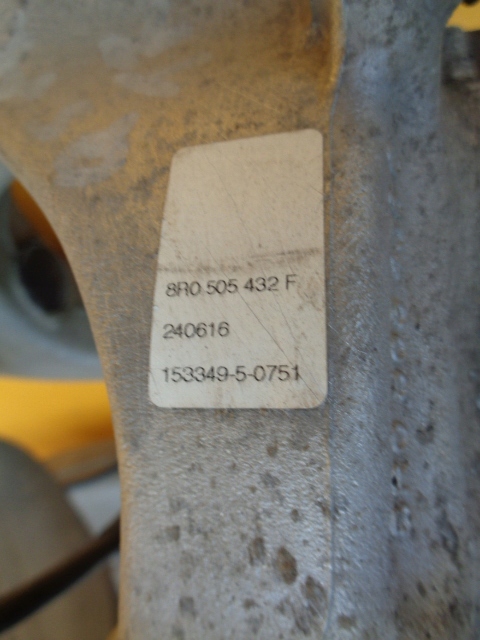 фото №8, Audi a6 c7 поворотный кулак рычаги задняя правая левая