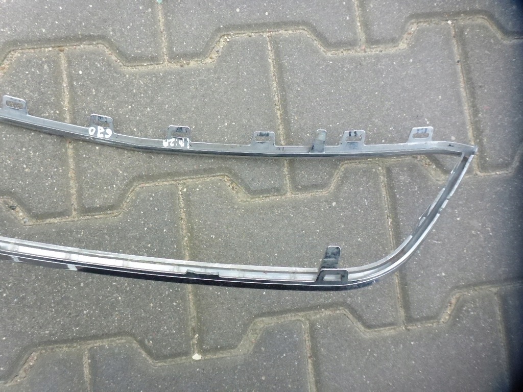 фото №11, Seat ibiza iv lift 6j0 хром молдинг рамка решетка бампера перед оригинал