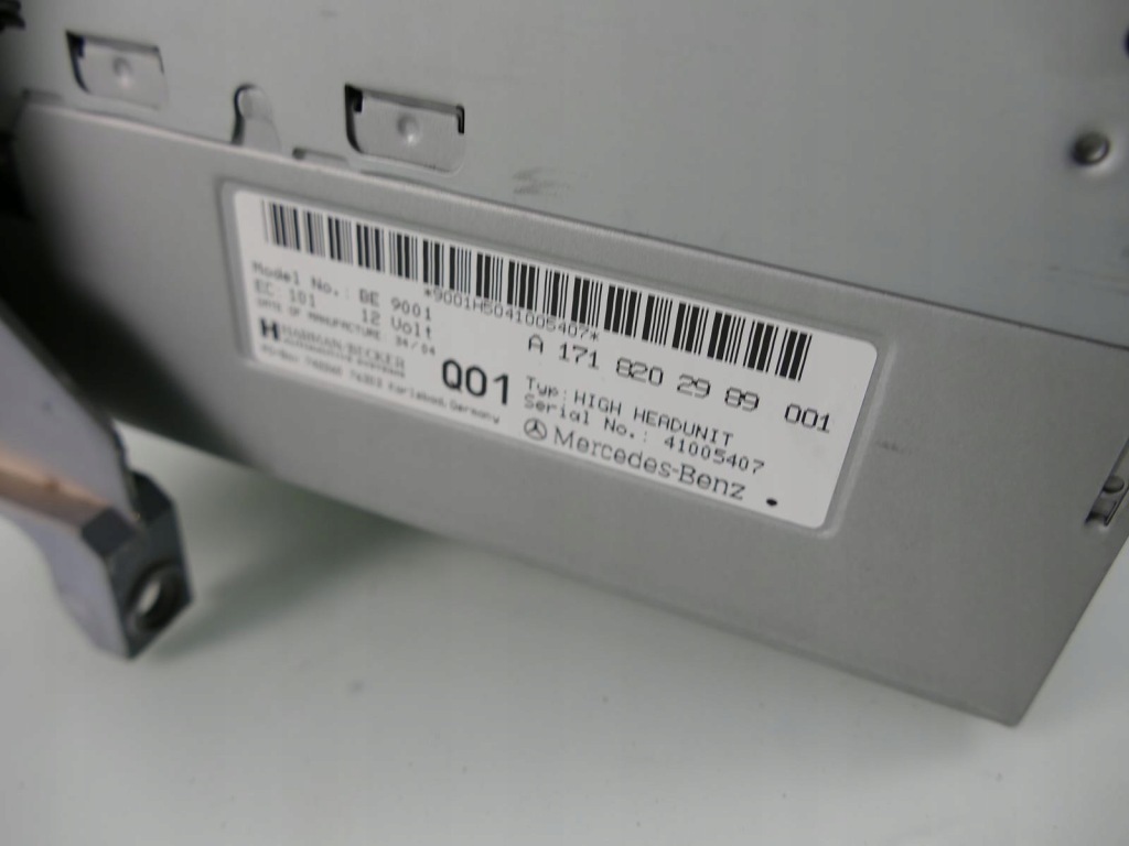 фото №7, Mercedes slk r171 радио cd fm навигация comand