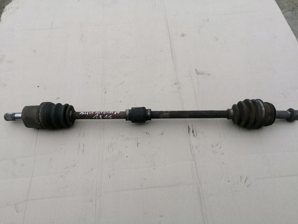 фото №1, Приводной вал правая автоматическая коробка передач hyundai accent ii 1.3 1.5