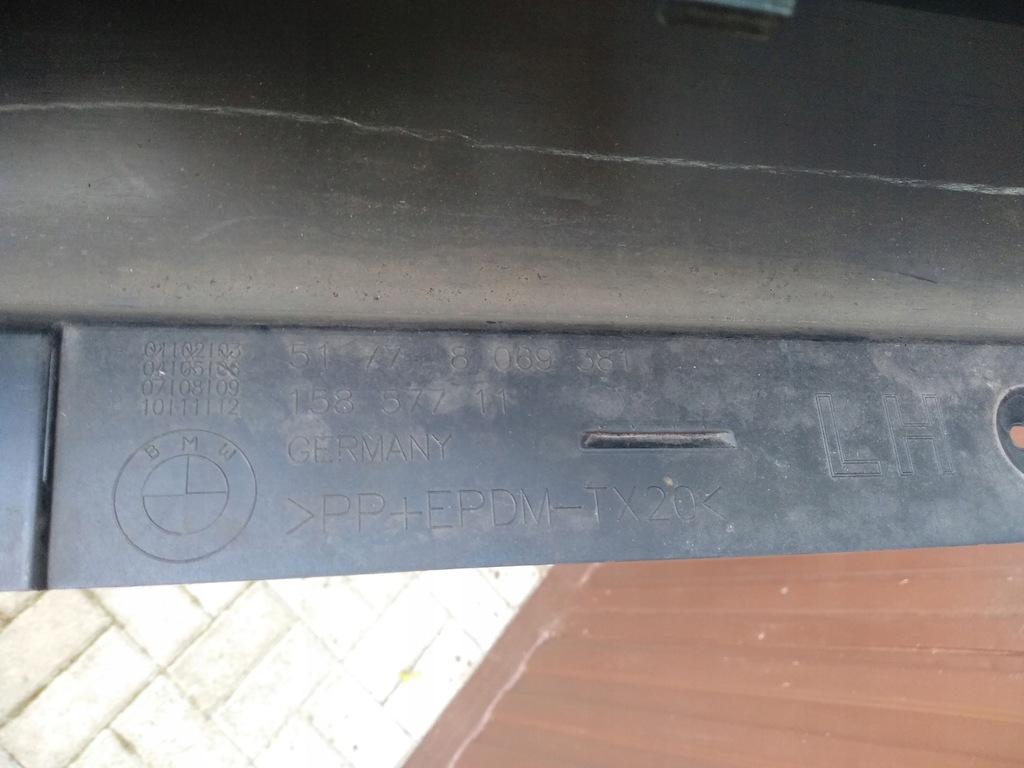 фото №8, Порог молдинг левая bmw 3 g20 g21 m-pakiet