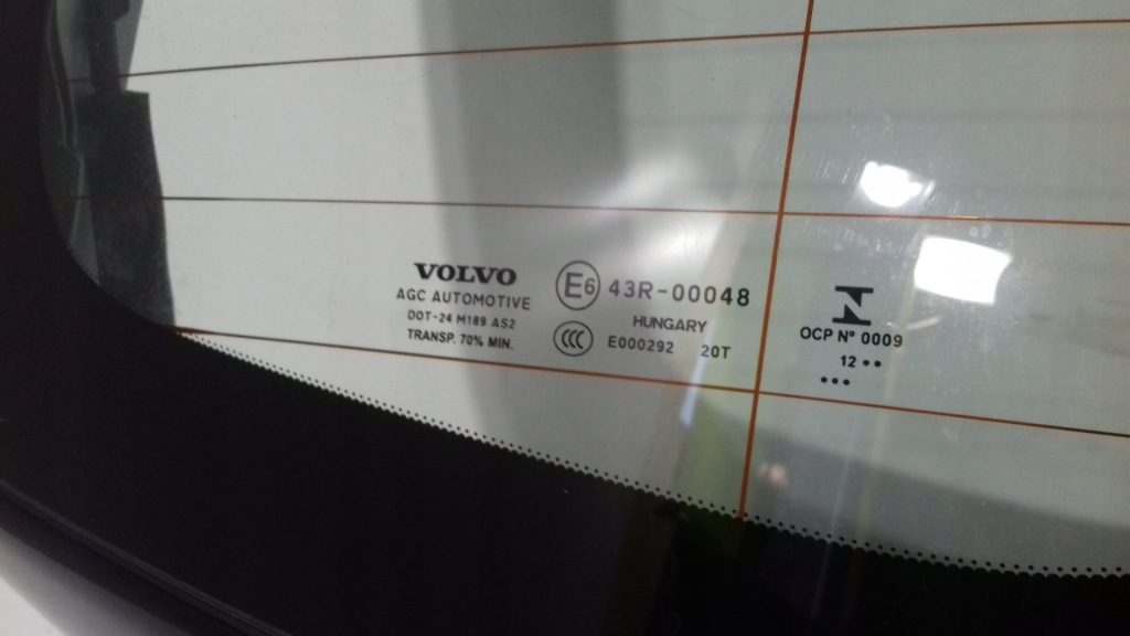 фото №6, Volvo v40 задняя крышка багажника 2012 rok белый