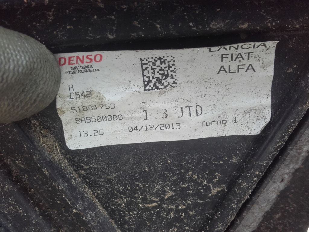 фото №10, Fiat 500 l перед капот радіатор бампер 1.3 m-jet