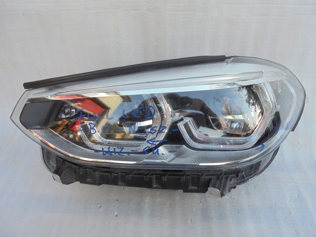 фото №1, Full led адаптивний лівий лампа ліва bmw x3 x4 ix3 g01 g02 g08 9491681-06 eu