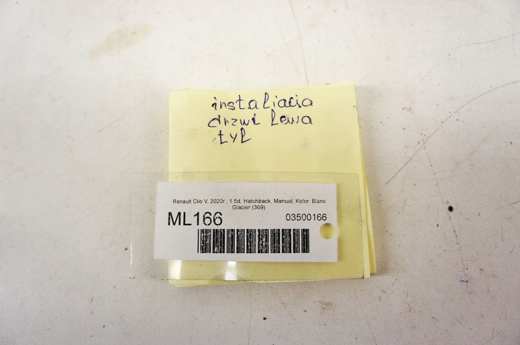 фото №8, Ml166 renault clio v джгут двері лівий задня hb