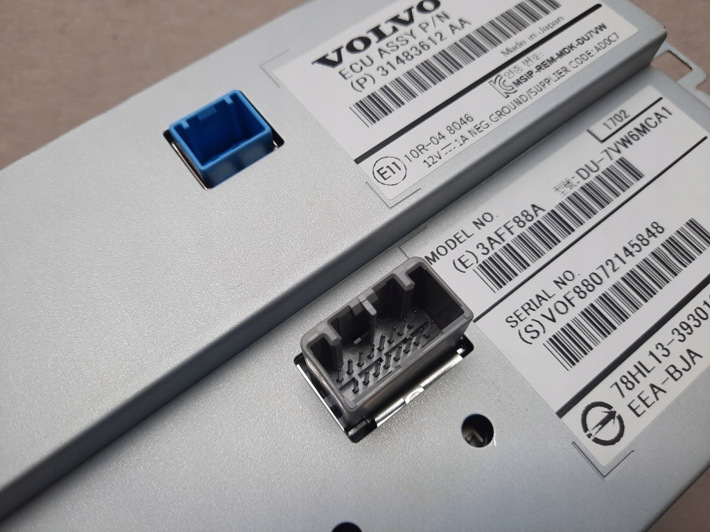 Volvo v60 lift 13- s60 ii монитор дисплей навигации navi 31483612aa с Разборки