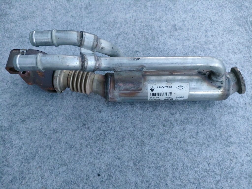 фото №1, Suzuki grand vitara радиатор выхлопных газов 1,9ddis -129km 8200426934