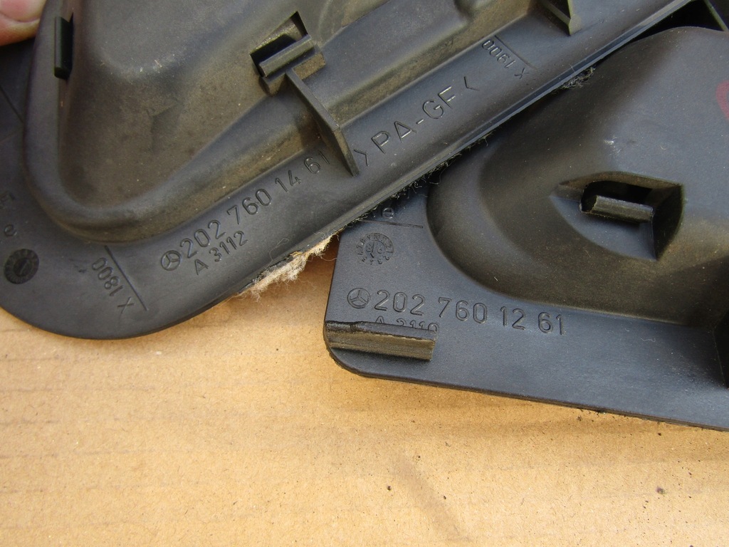 фото №11, +e1 mercedes w202 хром ручка внутрішня двері kpl 4szt + захист чорні