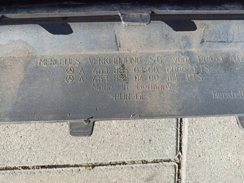 фото №6, Mercedes benz g klasa g63 w463 бампер передний