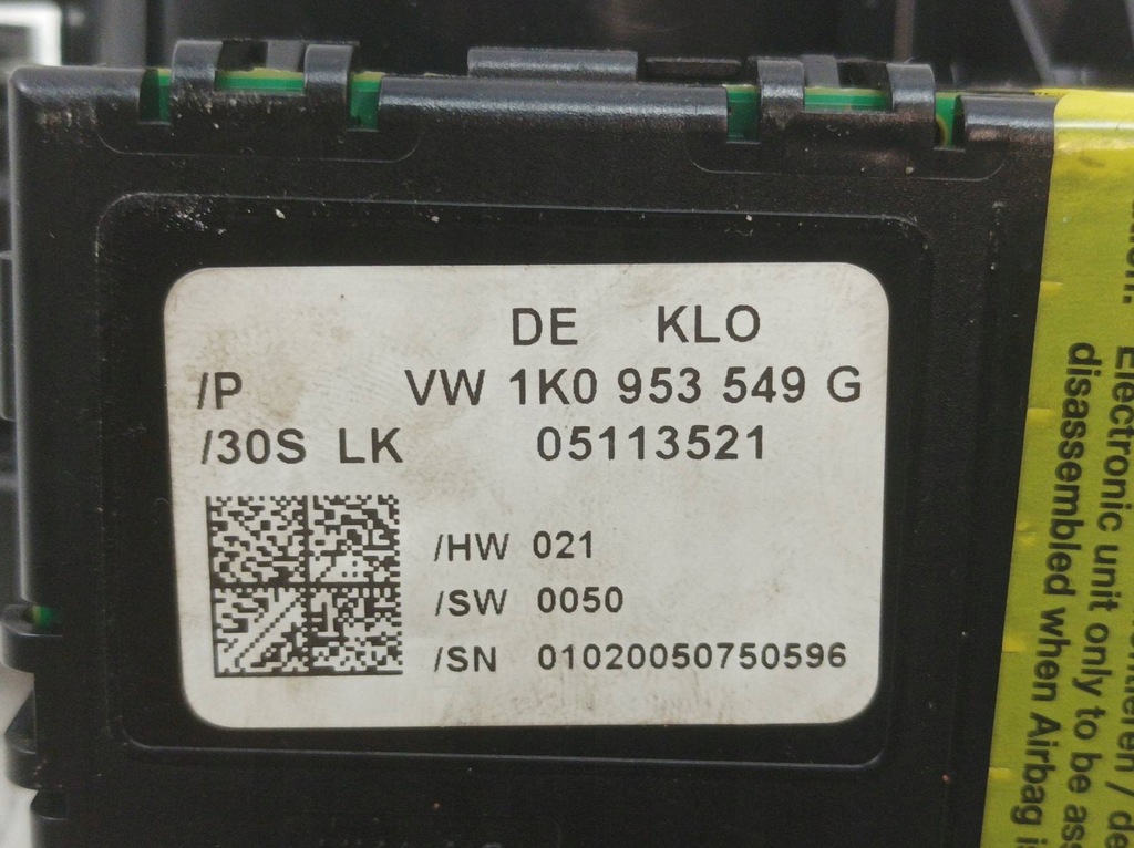 фото №10, Перемикач комбінований датчик kąta повороту kpl 1k0953549g seat altea i