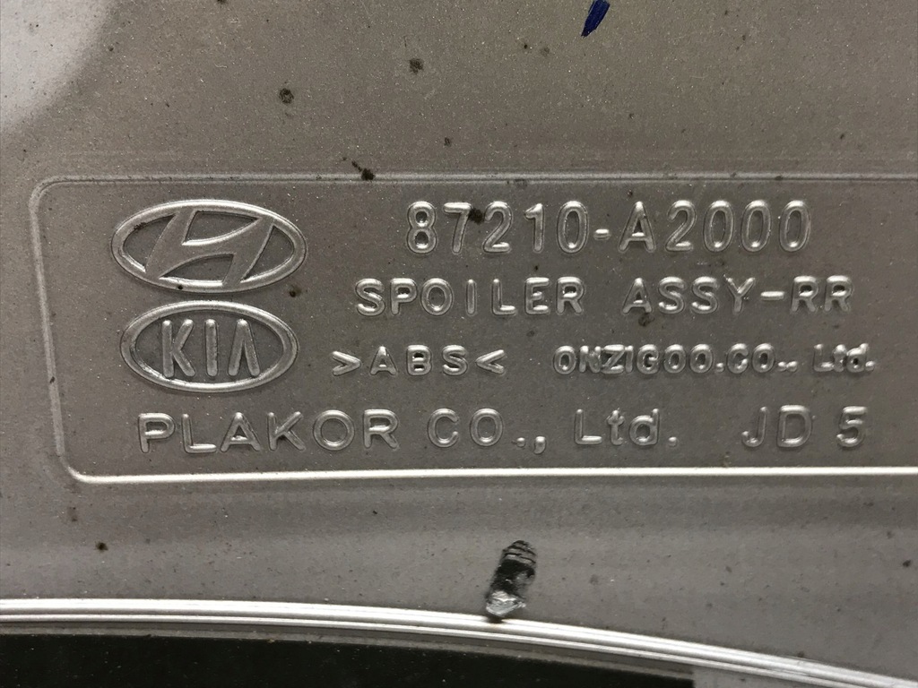 фото №12, Спойлер спойлер кришки багажника kia ceed ii 12-18 87210-a2000