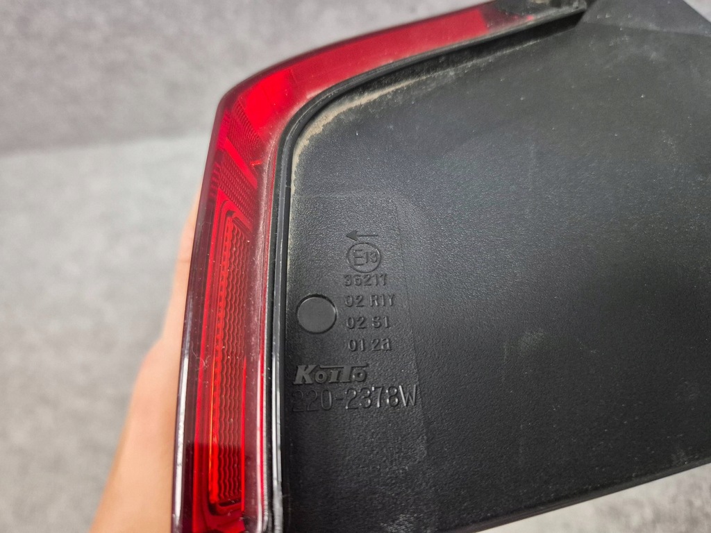 фото №7, Лампа задняя задняя левая led - nissan x-trail t33 2021-