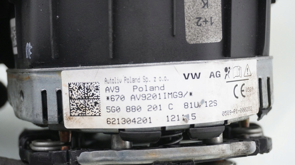 фото №5, Подушка подушка безпеки водія vw passat b8 5g0880201c спрацьована