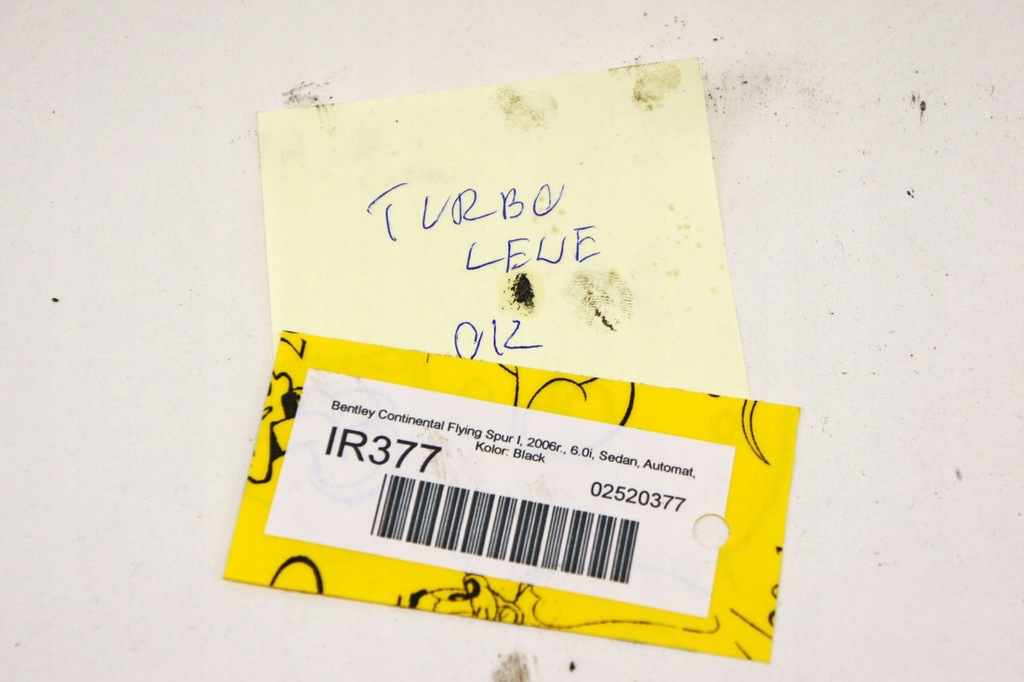 фото №8, Ir377 bentley flying spur i турбонагнетатель turbo