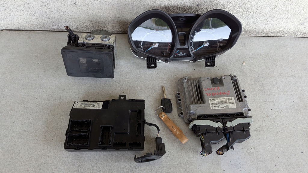 фото №1, Бортовий комп'ютер набір ford transit courier 1.0 ecoboost