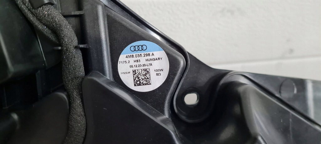 фото №10, Sq8 4m rsq8 q8 динамик дверь правый перед bangolufsen 24r 4m8035298a