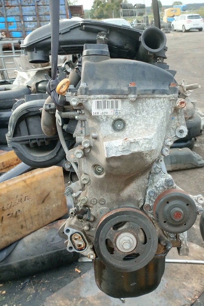 фото №6, Двигун блок двигуна toyota aygo citroen c1 1,0b 1krb52 пробіг 235tys