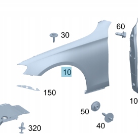 фото №1, Оригінальний крила prz pr. mercedes e-213