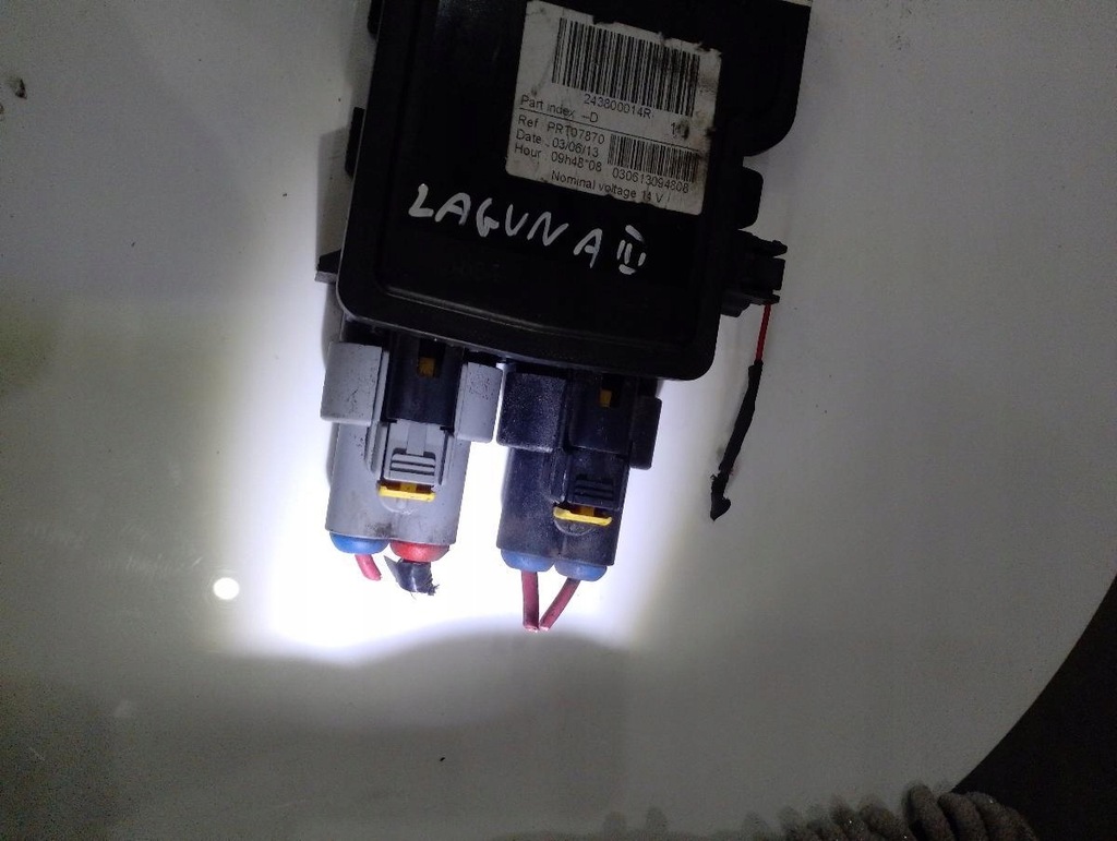 фото №4, Модуль напруги акумулятор renault laguna iii 24380001r