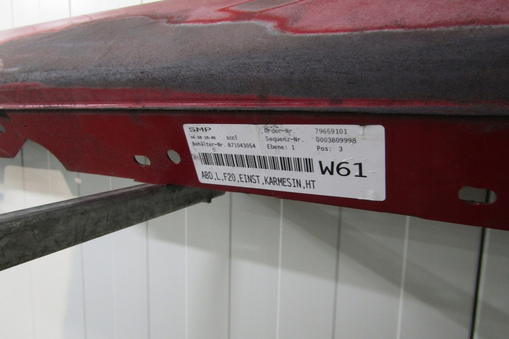 фото №11, Молдинг поріг ліва bmw 1 f20 поріг 5d 11-19