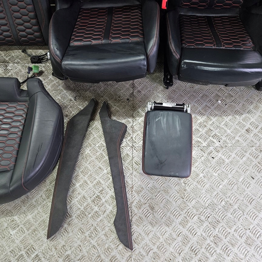 фото №11, Сиденья заднее сиденье сиденья салон audi a4 s4 rs4 b9 8w кожа массаж