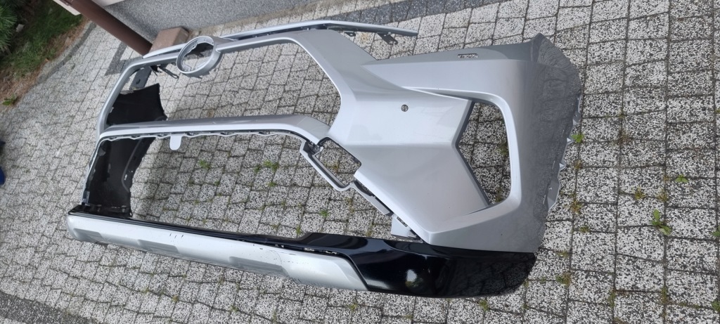 фото №8, Toyota rav4 v 19- бампер передний перед спойлер pdc омыватель