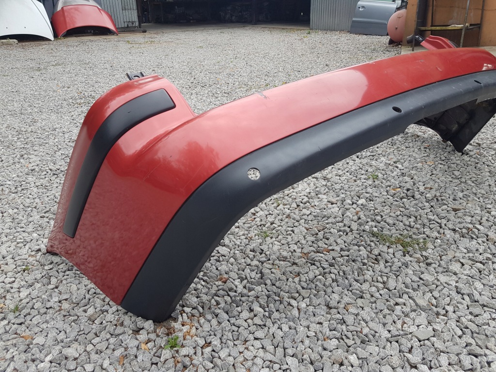 Бампер задній vw sharan 1 рестайлінг  2000-2010 ly3d під  датчики паркування Оригінал