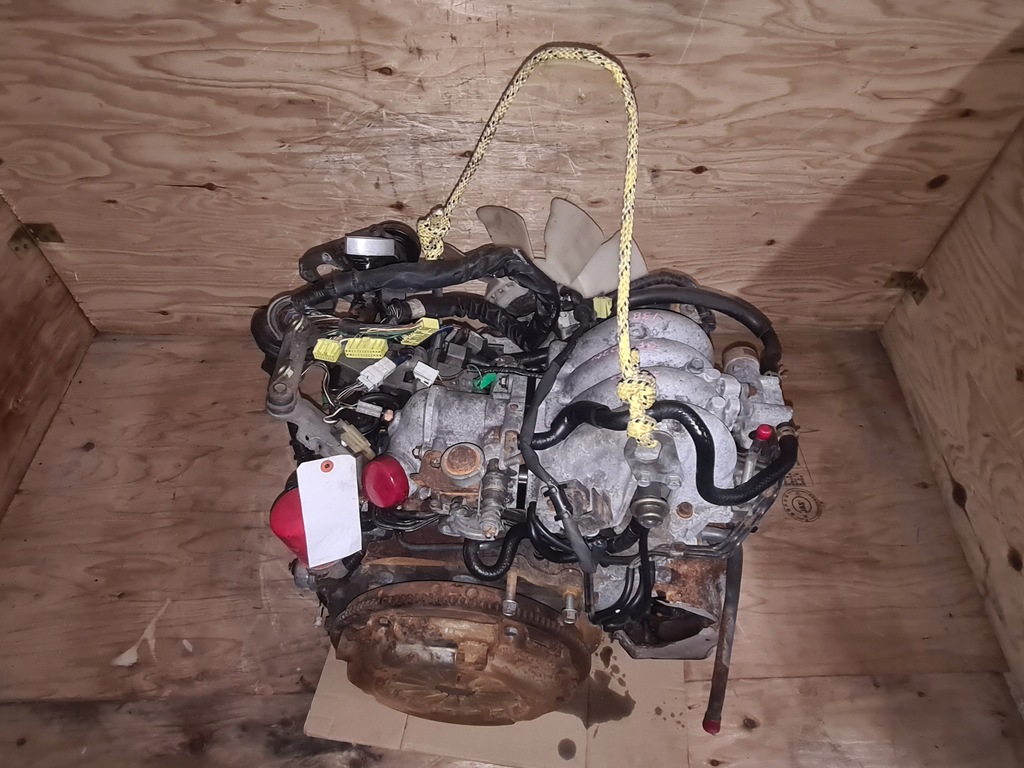 фото №4, Двигатель mazda rx7 rx-7 13b wankla kompletny повреждённый