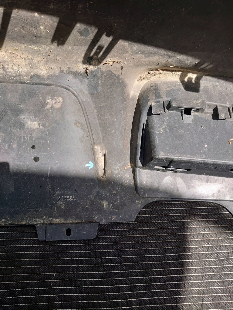 фото №12, Накладка спойлер диффузор бампера задняя citroen c5 aircross 18-