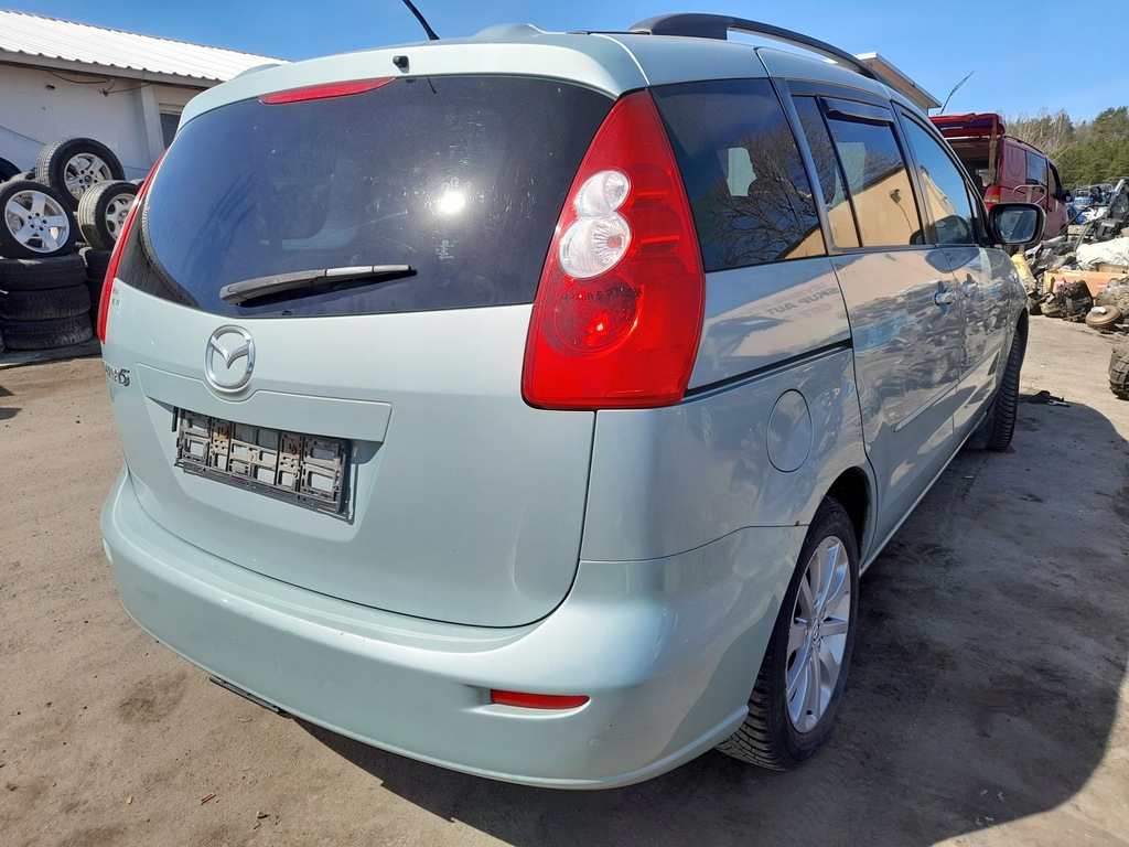 фото №15, Mazda 5 v кришка багажника багажника задня задня скло 32b