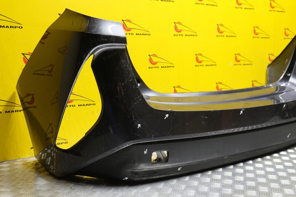 фото №4, Toyota prius prime plug-in 2016- бампер задняя задний