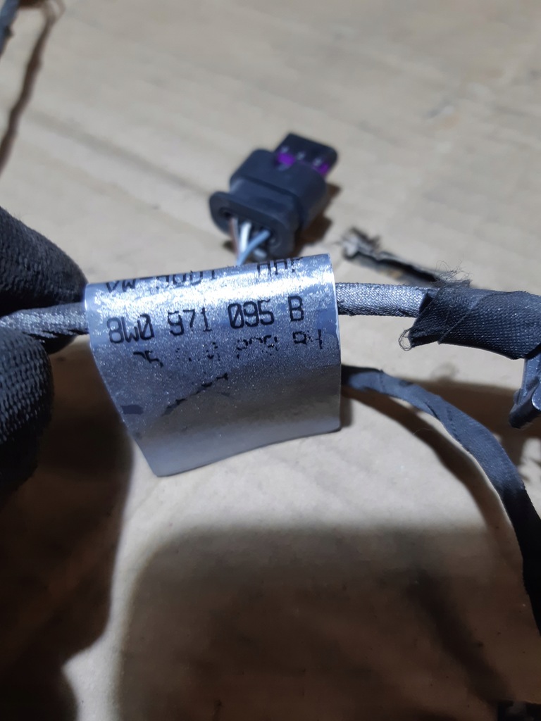 фото №8, Audi a4 b9 джгут бампера pdc перед передній 8w0971095b