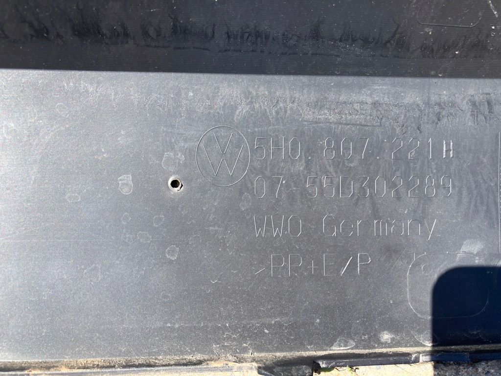 фото №15, Vw golf viii 8 5h0 бампер перед передний 5h0807221h