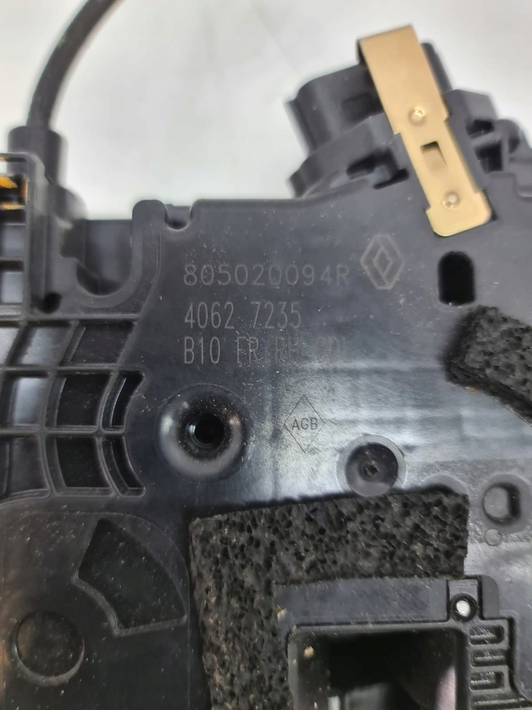 фото №3, Замок правий двері передніх renault zoe