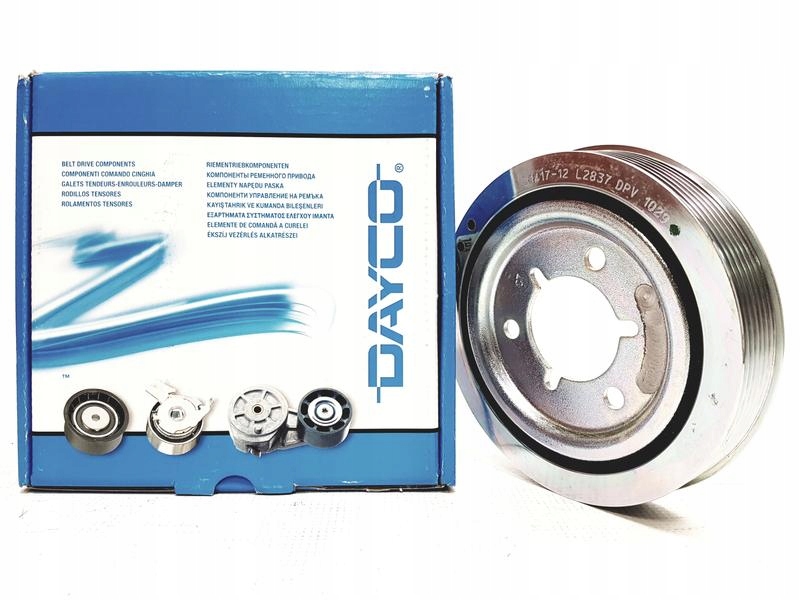 фото №9, Dayco шків колінчастого вала колінчастого fiat fiorino/qubo 1,1-1,6