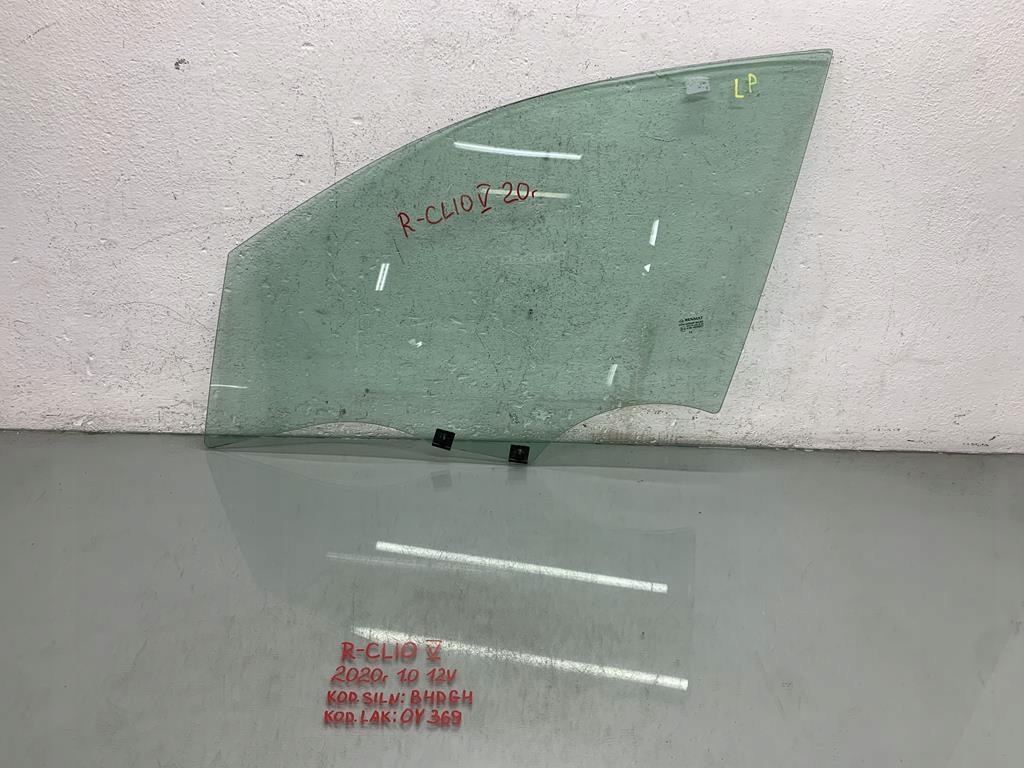 фото №1, Скло двері лівий перед renault clio v 1.0 tce 20 r 43r009007