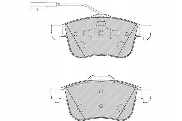 фото №1, Ferodo тормозные колодки тормозные с замком alfa romeo 159