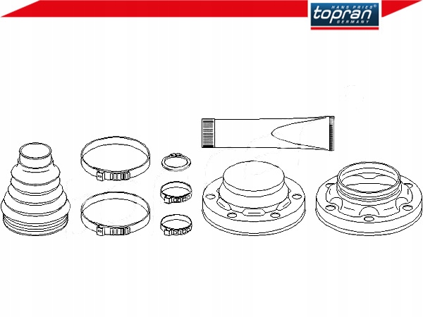 фото №2, Комплект - набір захист шарнір [topran]