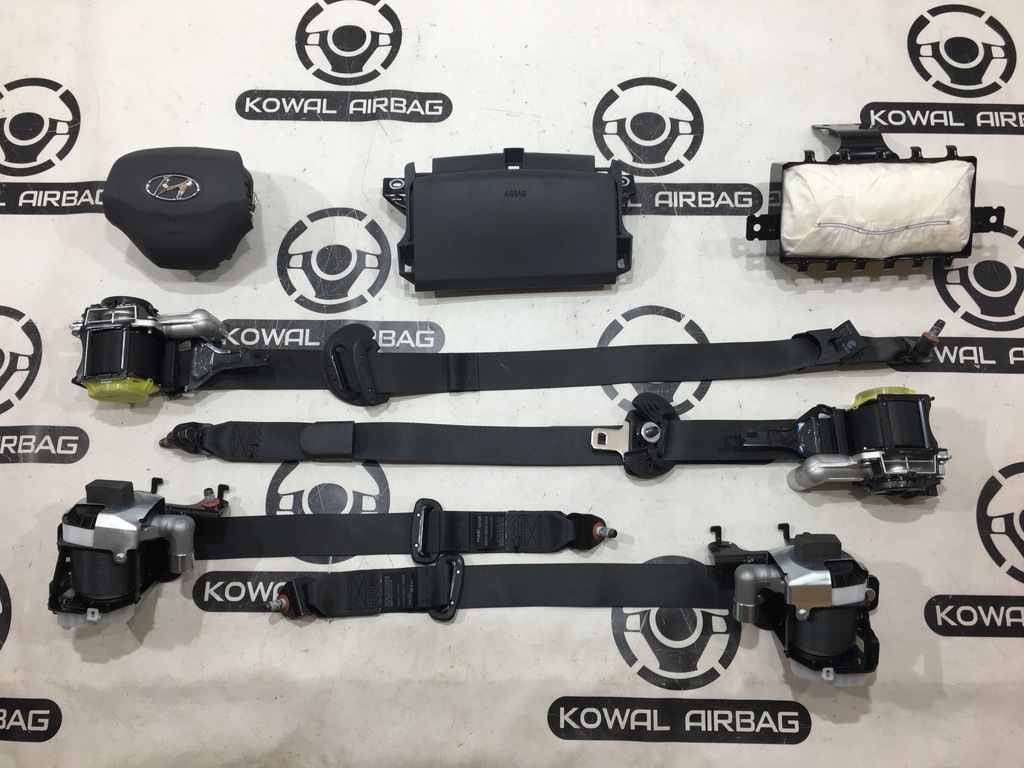 фото №7, Hyundai ioniq панель приладів консоль подушка безпеки подушки безпеки ремені оригінал