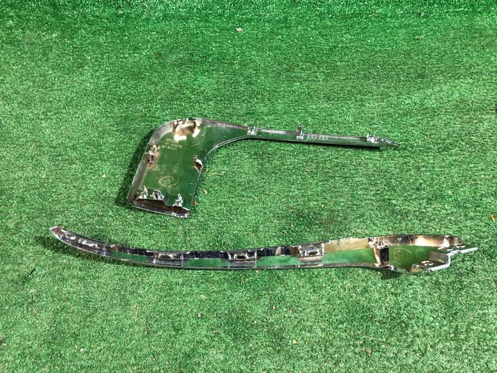 фото №7, Молдинг хром бампера левый передний mitsubishi asx 19-