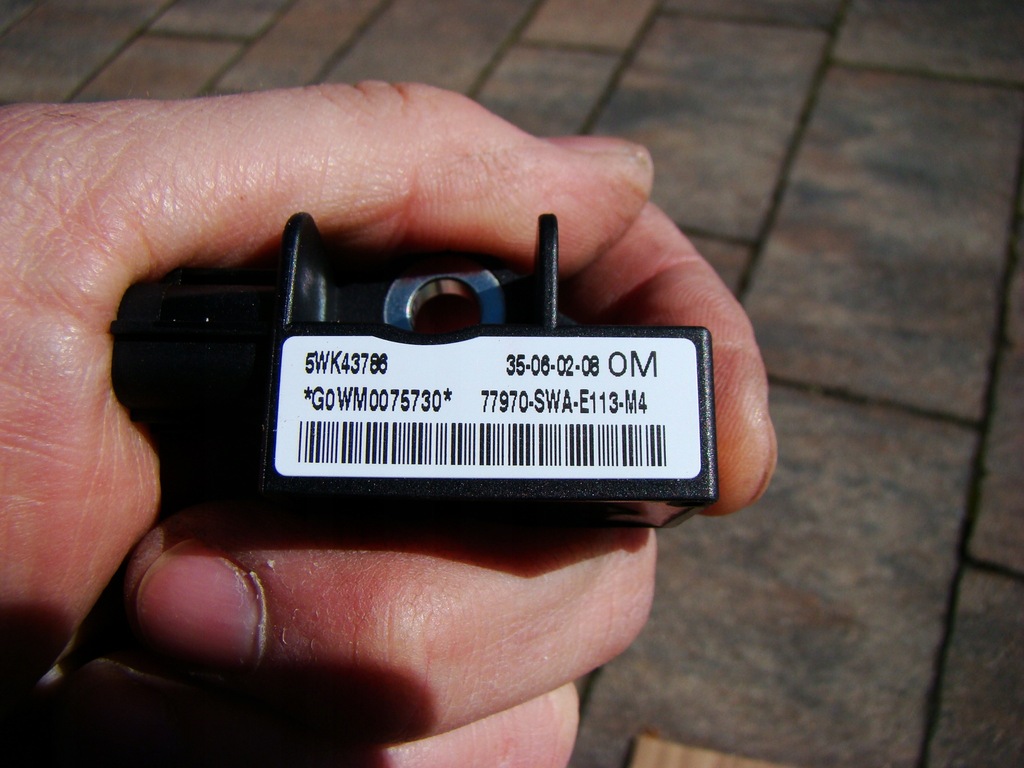 фото №5, Honda cr-v iii датчик удара новый org.